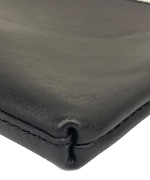 Herz（ヘルツ）Herz (ヘルツ) ファスナーポーチ ブラックの古着・服飾アイテム