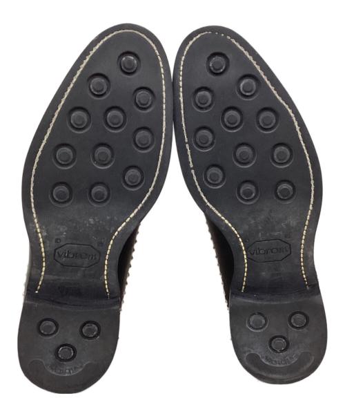 foot the coacher（フットザコーチャー）foot the coacher (フットザコーチャー) スタッズシューズ ブラック サイズ:8の古着・服飾アイテム