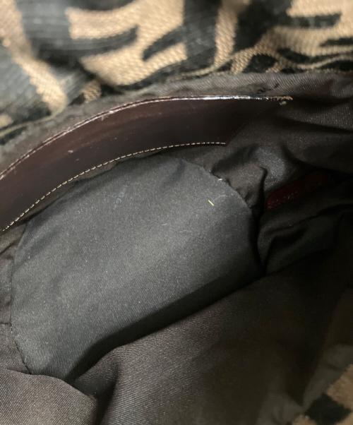 FENDI（フェンディ）FENDI (フェンディ) ズッカ柄バケットバッグ ブラウンの古着・服飾アイテム