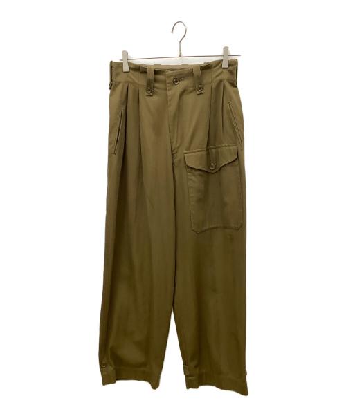 Y's（ワイズ）Y's (ワイズ) コットンパンツ カーキ サイズ:Mの古着・服飾アイテム