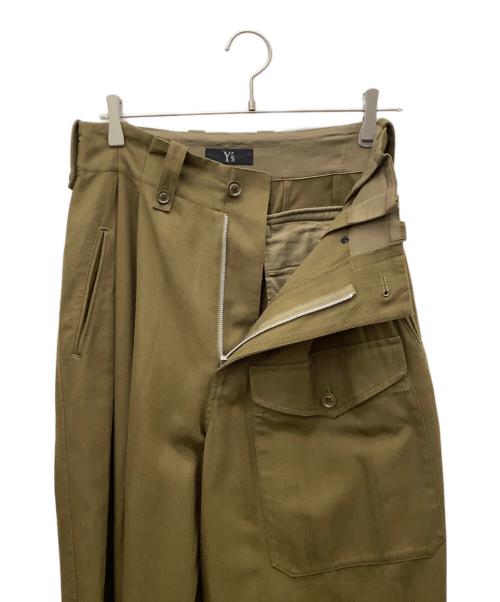 Y's（ワイズ）Y's (ワイズ) コットンパンツ カーキ サイズ:Mの古着・服飾アイテム