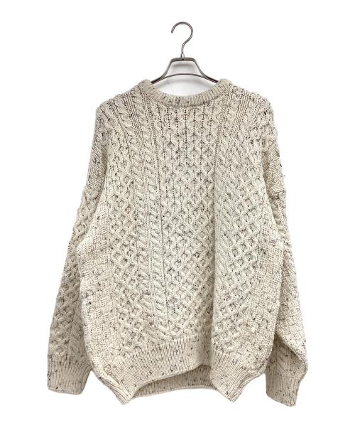 quill's ireland（クイルズ アイリッシュ ストア）quill's ireland (クイルズ アイリッシュ ストア) ニット ベージュ サイズ:XLの古着・服飾アイテム