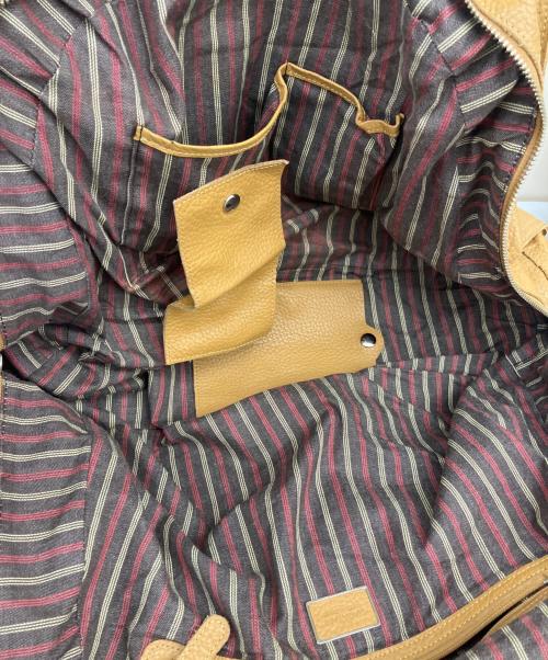 NAGATANI（ナガタニ）nagatani (ナガタニ) タッセルハンドバッグ ブラウンの古着・服飾アイテム