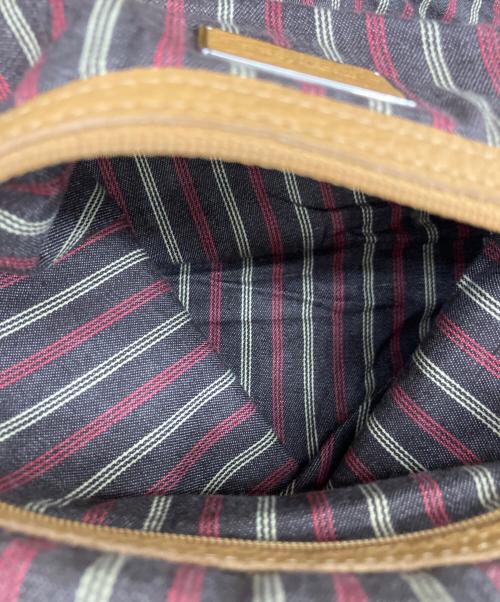 NAGATANI（ナガタニ）nagatani (ナガタニ) タッセルハンドバッグ ブラウンの古着・服飾アイテム