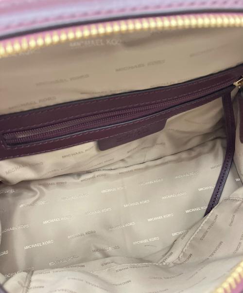 MICHAEL KORS（マイケル・コース）MICHAEL KORS (マイケルコース) 2WAYバッグ パープルの古着・服飾アイテム