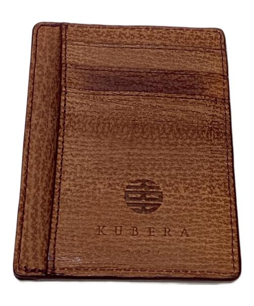 KUBERA（クベラ）kubera (クベラ) カードケース ブラウンの古着・服飾アイテム