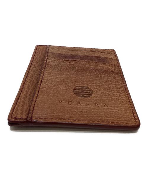 KUBERA（クベラ）kubera (クベラ) カードケース ブラウンの古着・服飾アイテム