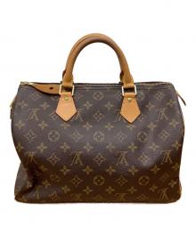 LOUIS VUITTON（ルイ ヴィトン）の古着「ハンドバッグ スピーディ30 モノグラム」｜ブラウン