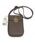TORY BURCH（トリーバーチ）の古着「スマホショルダーポーチ」｜ベージュ