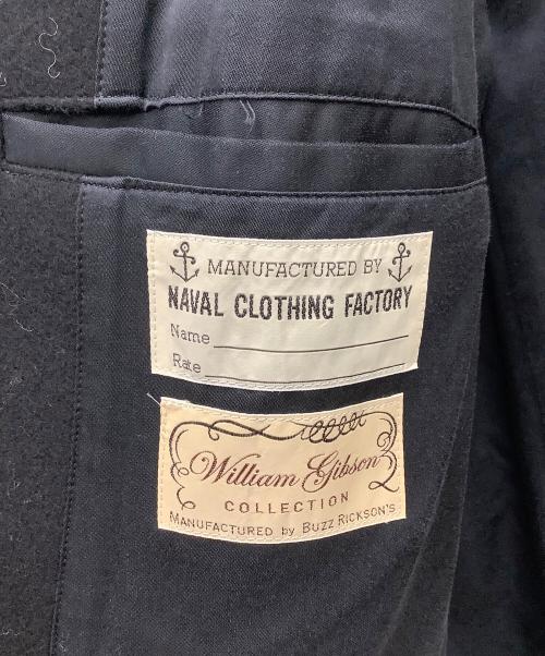 BUZZ RICKSON'S（バズリクソンズ）Buzz Rickson's (バズリクソンズ) william gibson Pコート ブラック サイズ:SIZE 40の古着・服飾アイテム