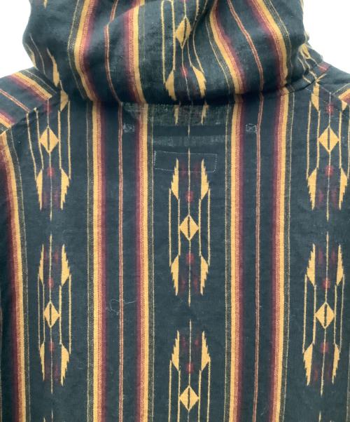 NIGEL CABOURN（ナイジェルケーボン）NIGEL CABOURN (ナイジェルケーボン) スモックリネンネイティブパターン ブラウン サイズ:SIZE48の古着・服飾アイテム