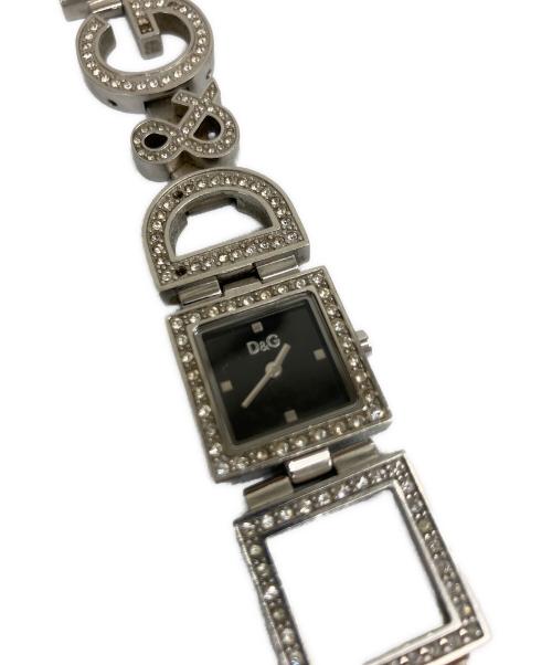 DOLCE & GABBANA（ドルチェ＆ガッバーナ）DOLCE & GABBANA (ドルチェ＆ガッバーナ) 腕時計 ブラックの古着・服飾アイテム