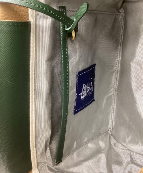 A.D.M.J.（エーディーエムジェイ）A.D.M.J. (エーディーエムジェイ) トートバッグ ベージュの古着・服飾アイテム