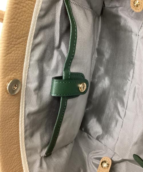 A.D.M.J.（エーディーエムジェイ）A.D.M.J. (エーディーエムジェイ) トートバッグ ベージュの古着・服飾アイテム