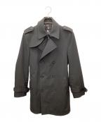 BURBERRY BLACK LABELバーバリーブラックレーベル）の古着「トレンチコート」｜ブラック