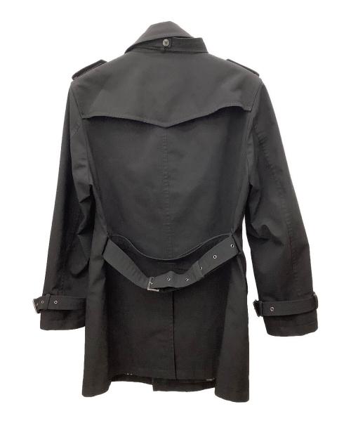 BURBERRY BLACK LABEL（バーバリーブラックレーベル）BURBERRY BLACK LABEL (バーバリーブラックレーベル) トレンチコート ブラック サイズ:Lの古着・服飾アイテム