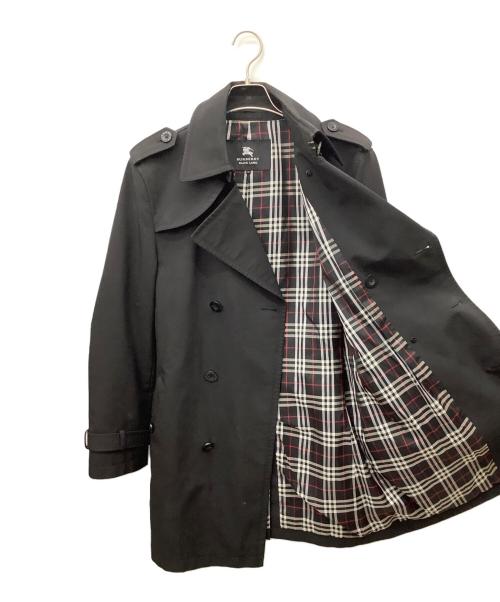 BURBERRY BLACK LABEL（バーバリーブラックレーベル）BURBERRY BLACK LABEL (バーバリーブラックレーベル) トレンチコート ブラック サイズ:Lの古着・服飾アイテム