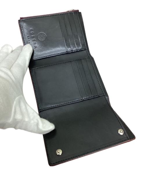 KUBERA（クベラ）KUBERA (クベラ) 3つ折り財布 ブラウンの古着・服飾アイテム