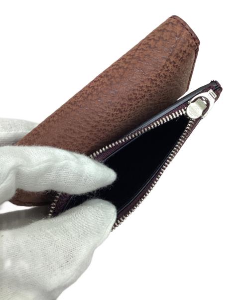 KUBERA（クベラ）KUBERA (クベラ) 3つ折り財布 ブラウンの古着・服飾アイテム