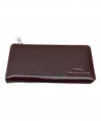 ZONALeゾナール）の古着「L字ラウンドファスナー財布」｜ブラウン