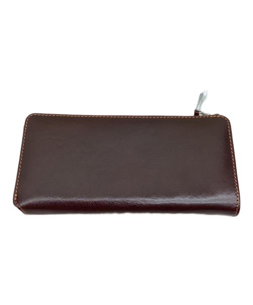 ZONALe（ゾナール）ZONALe (ゾナール) L字ラウンドファスナー財布 ブラウンの古着・服飾アイテム