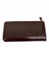 ZONALe (ゾナール) L字ラウンドファスナー財布 ブラウン：8000円