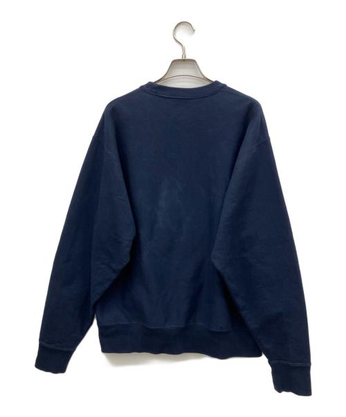 A BATHING APE（ア ベイシング エイプ）A BATHING APE (ア ベイシング エイプ) クルーネックスウェット ネイビー サイズ:Mの古着・服飾アイテム