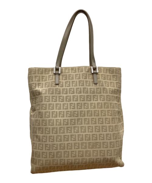 FENDI（フェンディ）FENDI (フェンディ) トートバッグ ベージュの古着・服飾アイテム