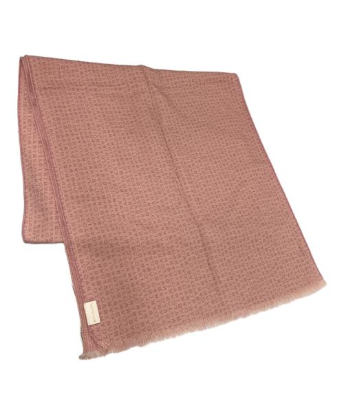 BVLGARI（ブルガリ）BVLGARI (ブルガリ) マフラー ピンクの古着・服飾アイテム