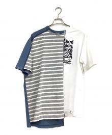 kolor/BEACON（カラービーコン）の古着「切替Tシャツ」｜マルチカラー