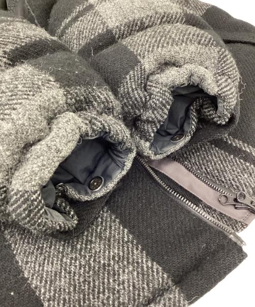 THE NORTHFACE PURPLELABEL（ザ・ノースフェイス パープルレーベル）THE NORTHFACE PURPLELABEL (ザ・ノースフェイス パープルレーベル) ダウンジャケット ブラックグレー サイズ:Sの古着・服飾アイテム