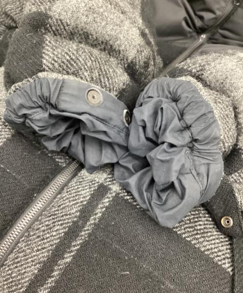 THE NORTHFACE PURPLELABEL（ザ・ノースフェイス パープルレーベル）THE NORTHFACE PURPLELABEL (ザ・ノースフェイス パープルレーベル) ダウンジャケット ブラックグレー サイズ:Sの古着・服飾アイテム