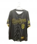 Los Angeles Dodgersロサンゼルス・ドジャース）の古着「ベースボールシャツ Los Angeles Dodgers」｜ブラック