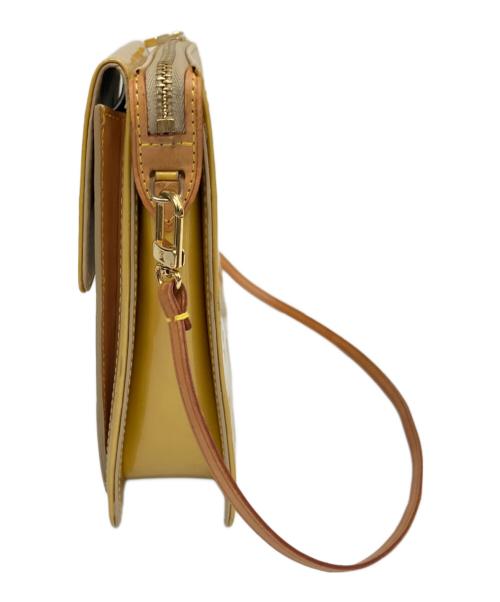 LOUIS VUITTON（ルイ ヴィトン）LOUIS VUITTON (ルイ ヴィトン) ショルダーバッグ ヴェルニ モット ライムイエローの古着・服飾アイテム