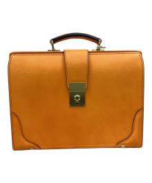 FIVEWOODS（ファイブウッズ）の古着「レザーダレスバッグ」｜オレンジ