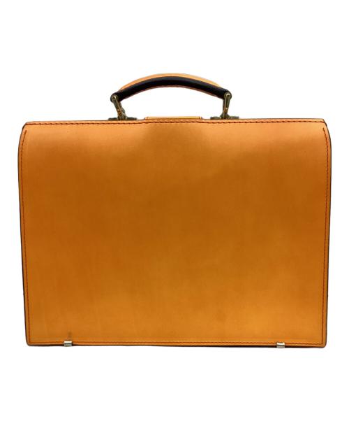 FIVEWOODS（ファイブウッズ）FIVEWOODS (ファイブウッズ) レザーダレスバッグ オレンジの古着・服飾アイテム