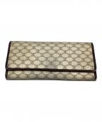 CELINEセリーヌ）の古着「長財布」｜ホワイト×ブラウン