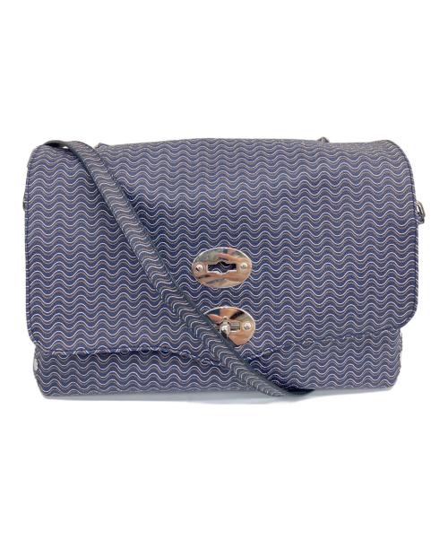 zanellato（ザネラート）zanellato (ザネラート) 2WAYショルダーバッグ ネイビーの古着・服飾アイテム