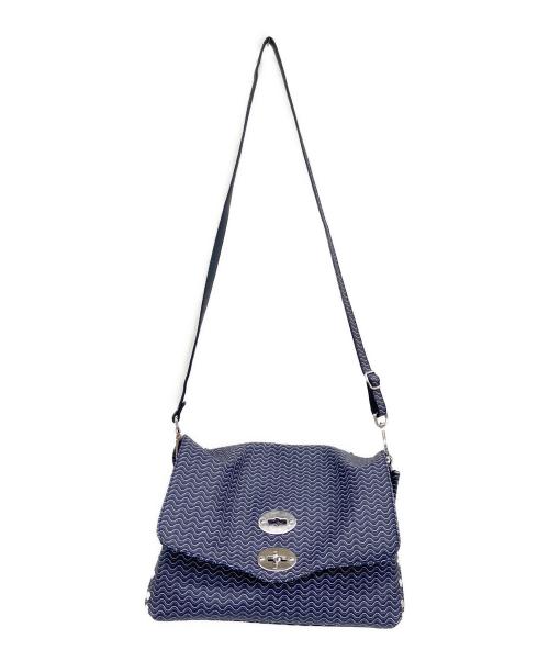 zanellato（ザネラート）zanellato (ザネラート) 2WAYショルダーバッグ ネイビーの古着・服飾アイテム