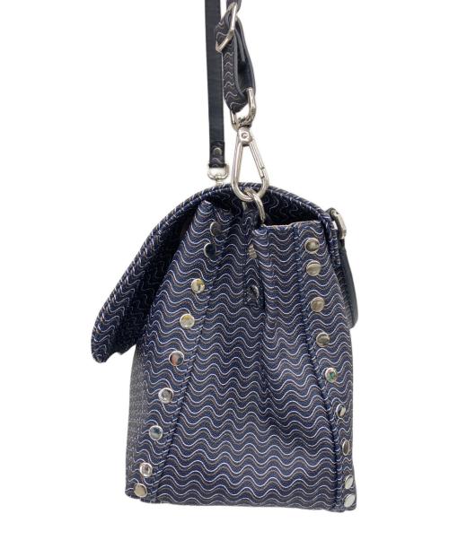 zanellato（ザネラート）zanellato (ザネラート) 2WAYショルダーバッグ ネイビーの古着・服飾アイテム