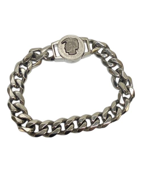 DIESEL（ディーゼル）DIESEL (ディーゼル) チェーンブレスレット シルバーの古着・服飾アイテム