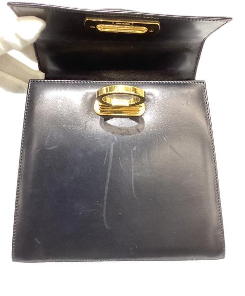 Salvatore Ferragamo（サルヴァトーレ フェラガモ）Salvatore Ferragamo (サルヴァトーレ フェラガモ) 2WAYショルダーバッグ ブラックの古着・服飾アイテム