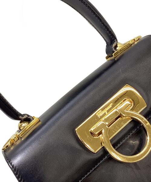 Salvatore Ferragamo（サルヴァトーレ フェラガモ）Salvatore Ferragamo (サルヴァトーレ フェラガモ) 2WAYショルダーバッグ ブラックの古着・服飾アイテム