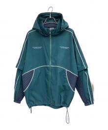 UNITED ARROWS GOLF（ユナイテッドアローズゴルフ）の古着「トラックブルゾン」｜グリーン