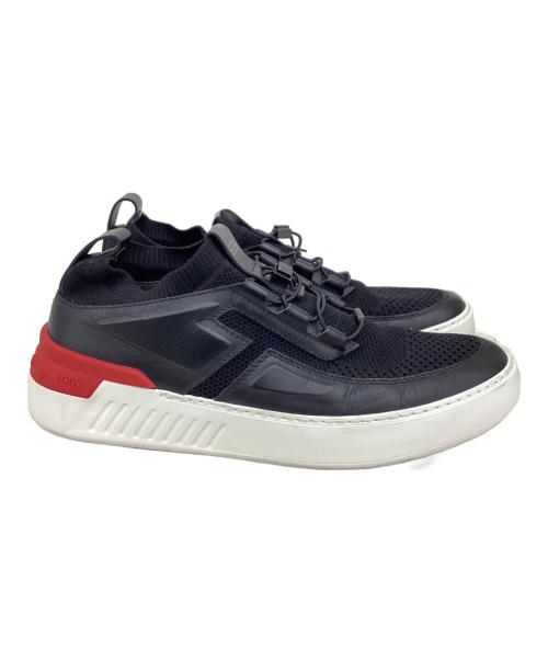 TOD'S（トッズ）TOD'S (トッズ) No Code X スニーカー ブラック サイズ:25の古着・服飾アイテム