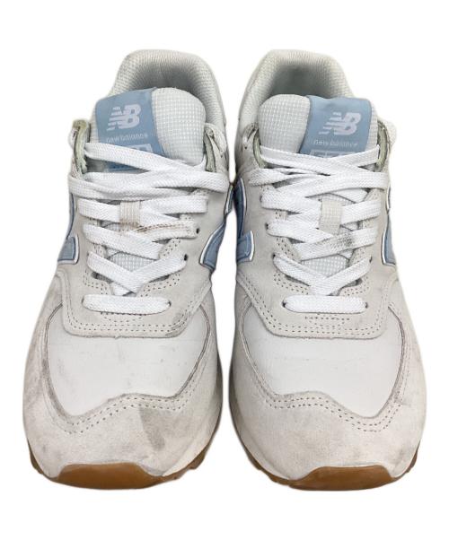 NEW BALANCE（ニューバランス）NEW BALANCE (ニューバランス) スニーカー ライトグレー サイズ:US8の古着・服飾アイテム