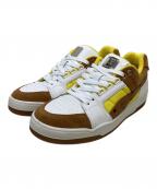 PUMA×MCMプーマ×エムシーエム）の古着「スニーカー」｜ホワイト×ブラウン