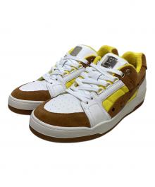 PUMA×MCM（プーマ×エムシーエム）の古着「スニーカー」｜ホワイト×ブラウン