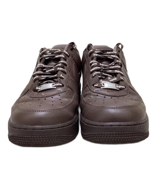 NIKE（ナイキ）NIKE (ナイキ) Supreme (シュプリーム) ローカットスニーカー ブラウン サイズ:27.0の古着・服飾アイテム