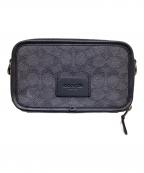COACHコーチ）の古着「ワイアットクロスボディバッグ」｜ブラック